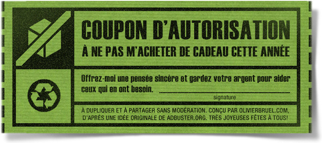 COUPON AUTORISATION